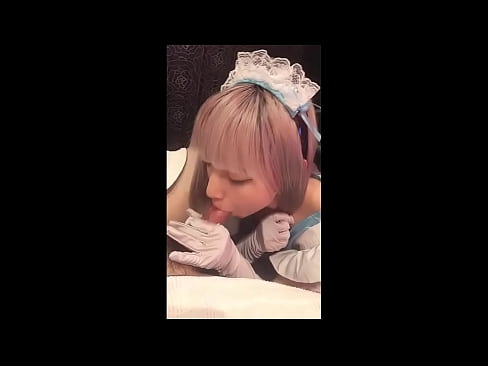 ❤️ Japonski idol [mayuka], kostum francoske služkinje, 1. del, fafanje in onaniranje z losjonom ❌ Trdi porniči na sl.sex78.ru ❤